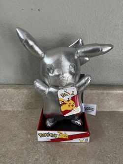 Pikachu Silver Plush