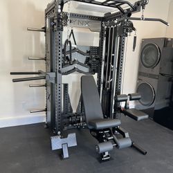 LYNX Fitness 2 in 1 PRO Series Rack🔹All In One Home Gym🔹Dual Cable Machine🔹Squat Rack