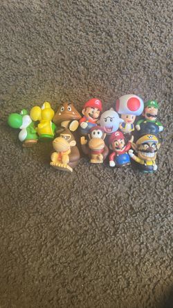 Deluxe Super Mario Bath Toys