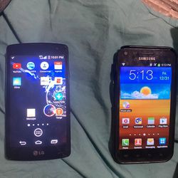 2 Phones For Sale 