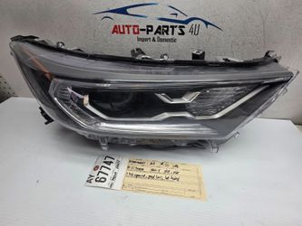 aftermarket 2019 - 2020 - 2021 TOYOTA RAV4 RAV-4 RIGHT LED HEADLIGHT AY67747