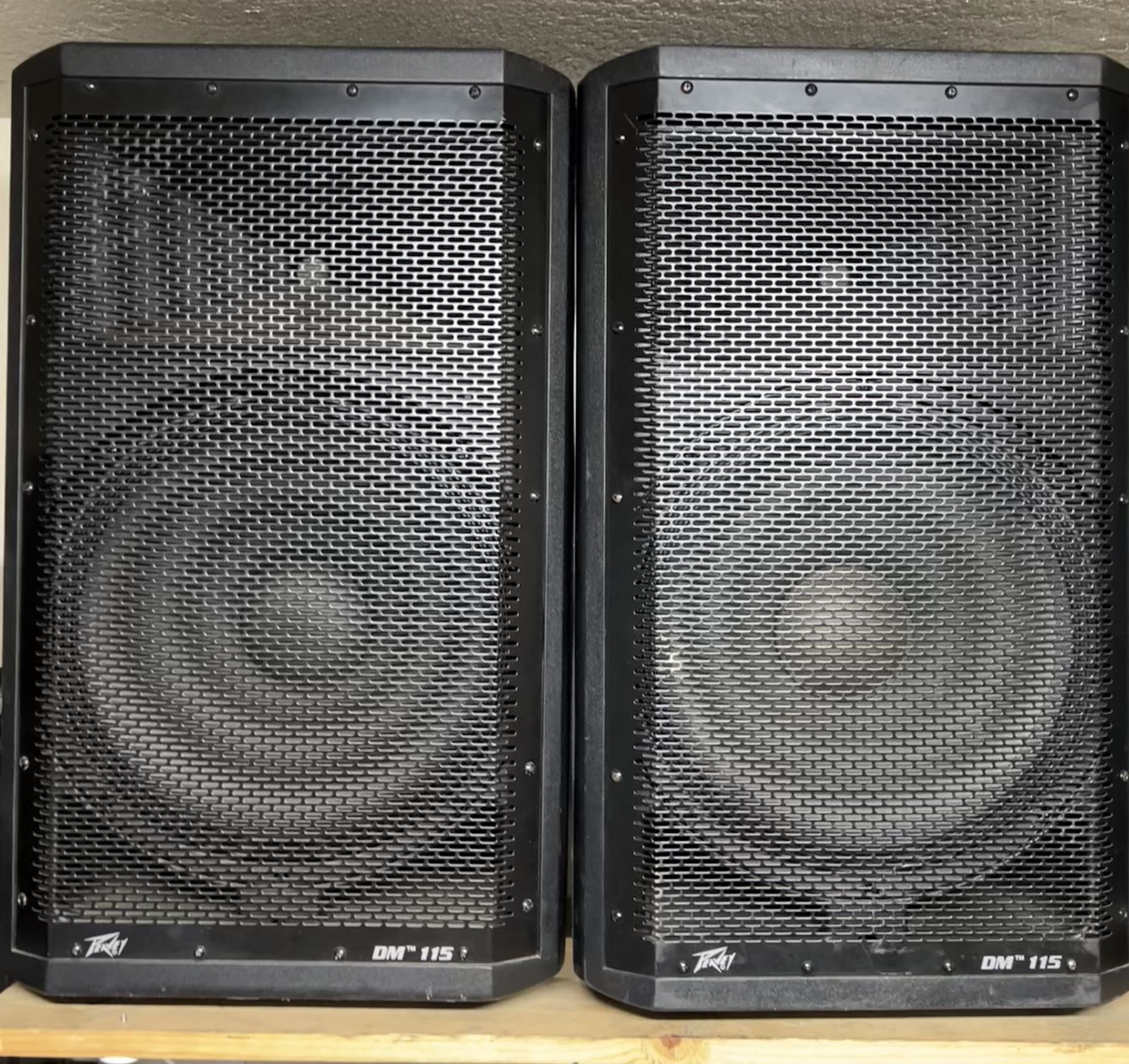 Peavey Dark Matter DM 115 Powered Speaker/Bosinas