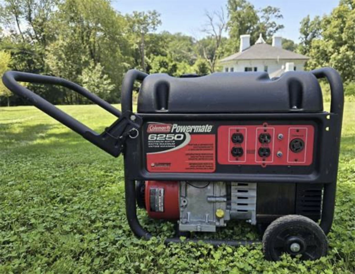 6250W Coleman Generator
