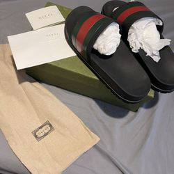 Gucci Rubber Slides Size 13