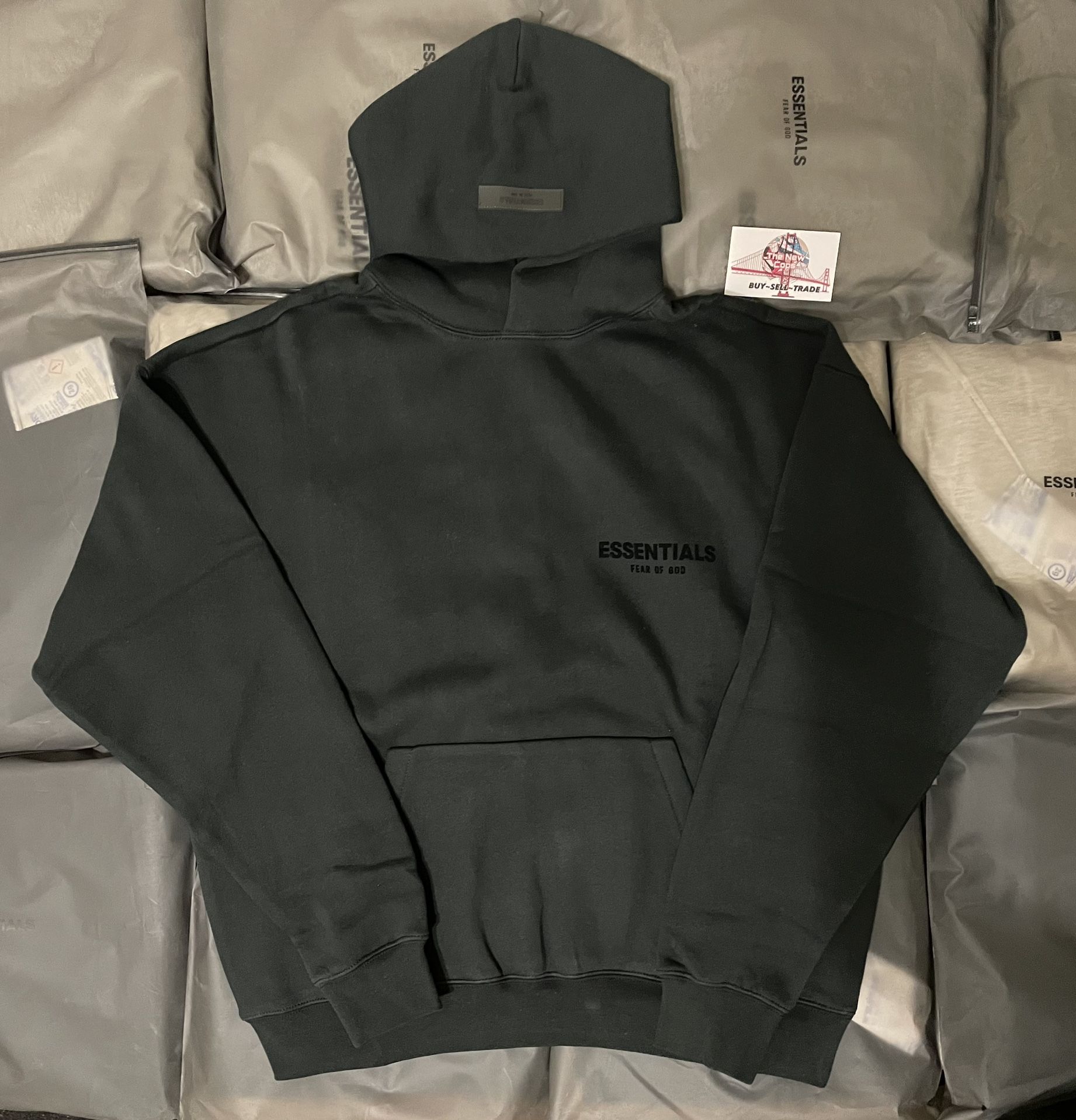 Essentials Fear Of God Hoodie Stretch Limo