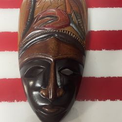 All 3 Wooden Mask For $30