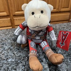 Los Angeles Angels Star Wars Mandalorian Rally Monkey. Stadium exclusive giveaway. Brand new with tags.