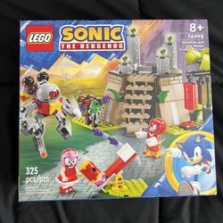 Lego Sonic Knuckles And The Master Emerald