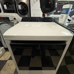 LG ThinQ Dryer In Alpine White