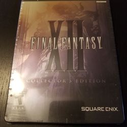 PS2 final fantasy 12 collectors edition