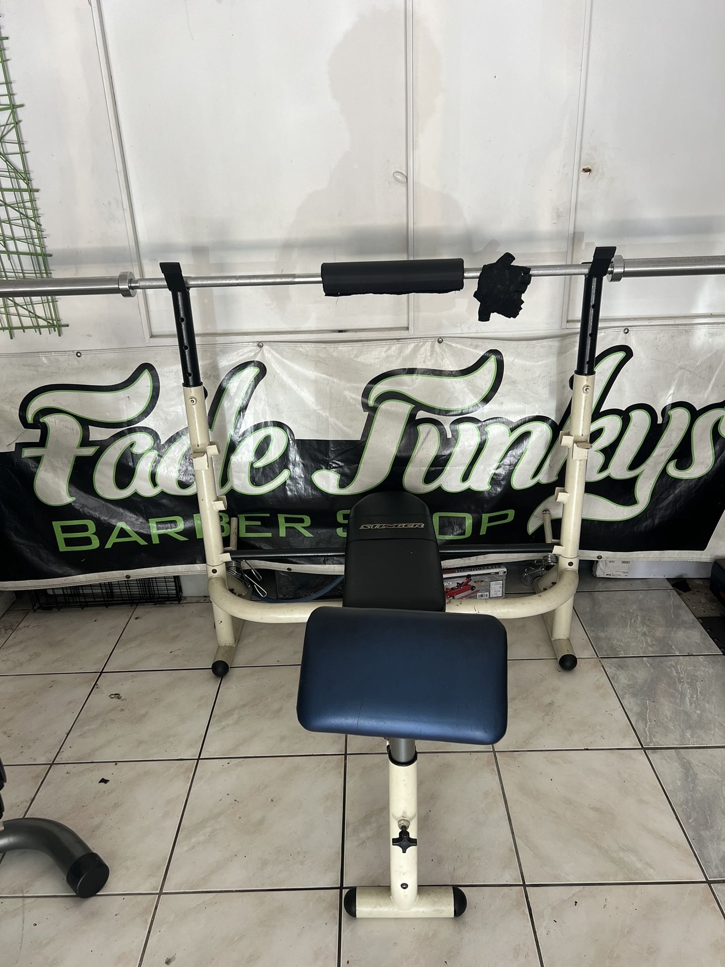 Olympic Bench And Squat