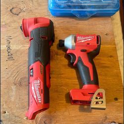 Milwaukee And 12 Multitool And Impact Driver $120 For Both 