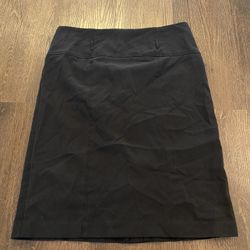 Womans Black pencil Skirt Size 10 By First Option #17