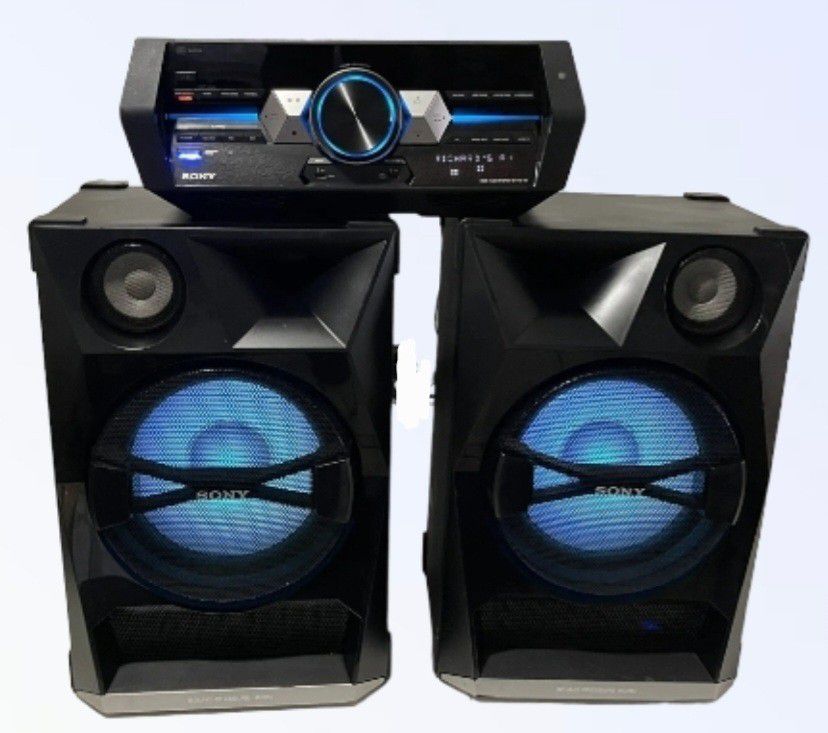 Sony Shake 33 Bluetooth 2200 Watt Audio System with CD player Mp3 DJ effect