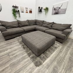 Gray Sectional Couch - Free Delivery 