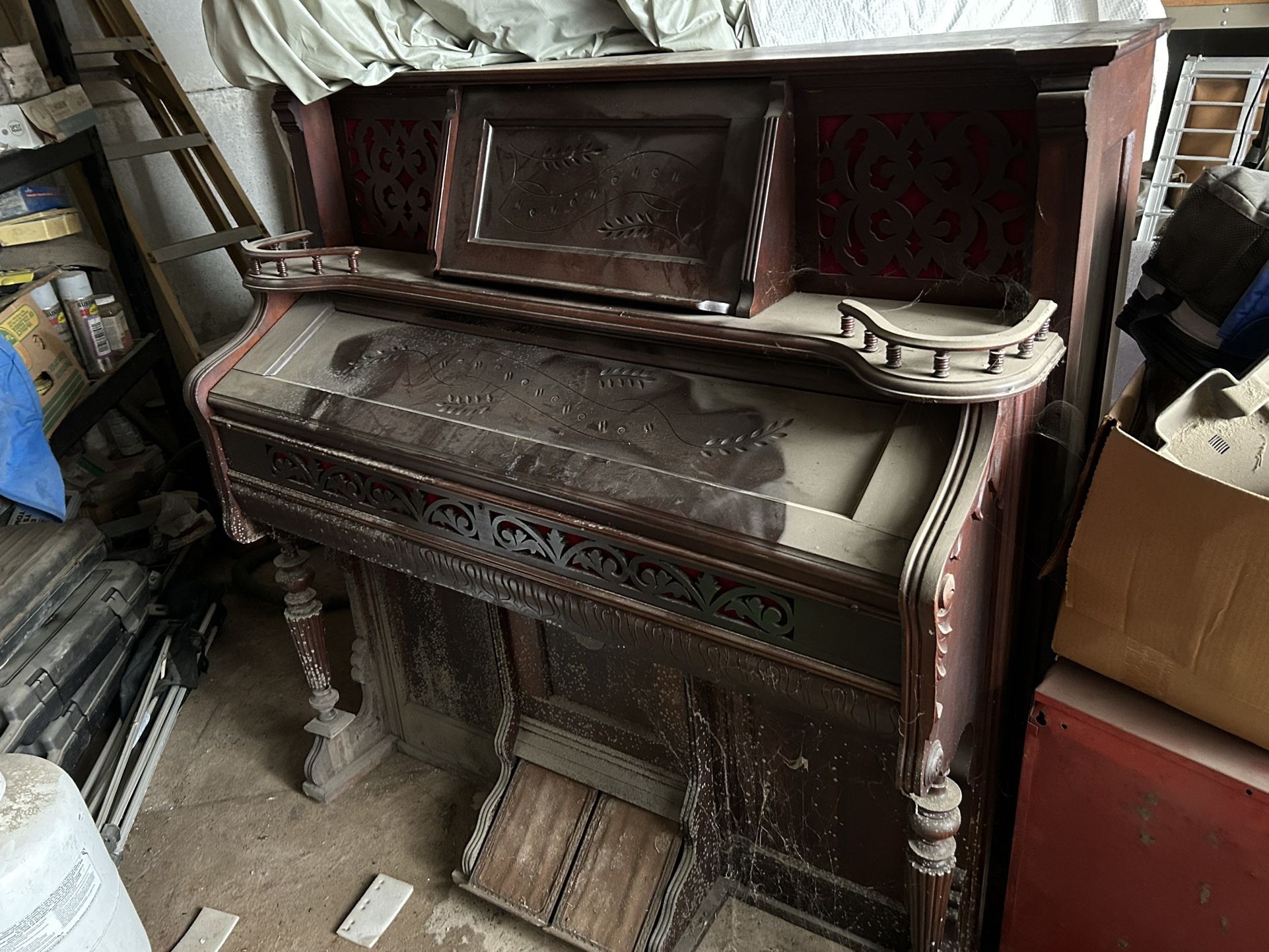 Antique Pump Organ