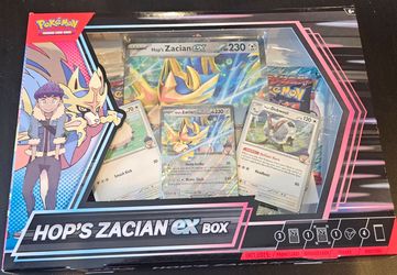 Pokemon Hop's Zacian ex Box