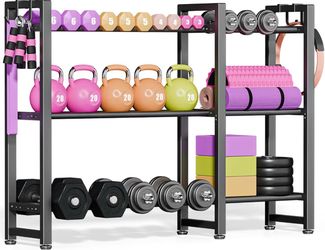 Gym storage rack