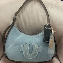 True Religion Denim Shoulder Bag