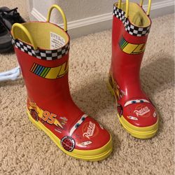 Boys Rain Boots Size 13