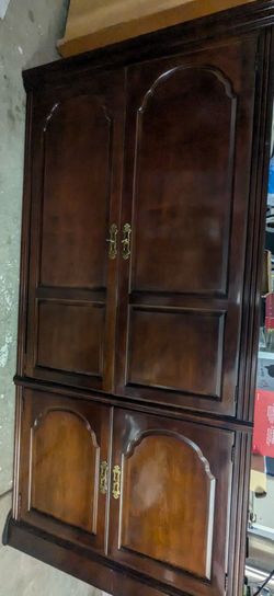 Georgian Armoire (5 feet 8 inches tall, little more than 3 feet wide)