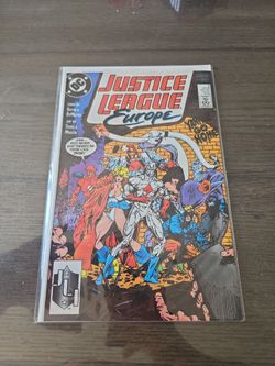 Justice League Europe DC Comic Book 1989