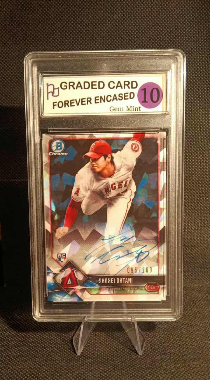 2018 BOWMAN SHOHEI OHTANI CHROME ROOKIE Facsimile AUTO RC