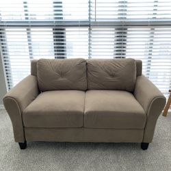 Tan Loveseat