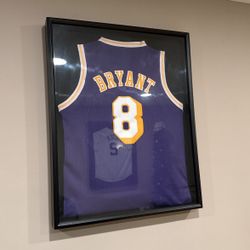 Kobe Bryant Framed Jersey 