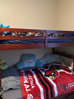 Solid Wood Twin-over-Twin Bunk Bed with Stairs, Drawers, and Under-Bed Storage