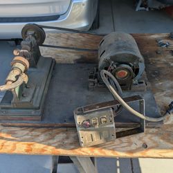 Vintage Lathe/drill Machine 