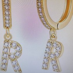 Sannyra Hoop Earing For Woman Or Children 14 K  Gold Plated Hypoallergenic Stud Earings