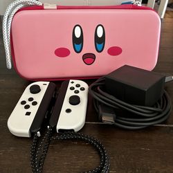 Nintendo Switch Accessories Bundle with Kirby Case