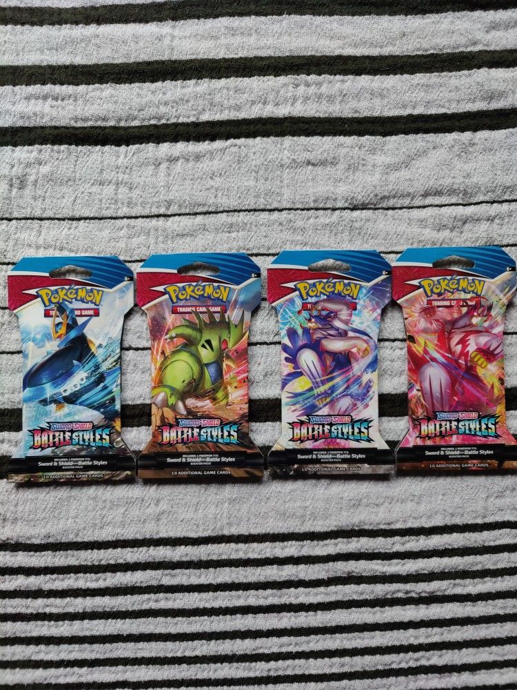 Battle Styles Sleeved Booster Pack Set