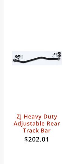 ZJ Jeep Rear Adjustable Track Bar 