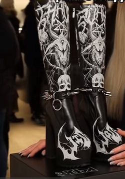 Gothic platform Boots
