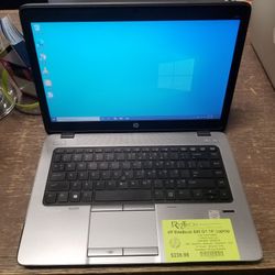 HP EliteBook 840 G1 14" Laptop - Intel Core i5-4300U, 12GB RAM, 256GB SSD, Windows 10 Pro