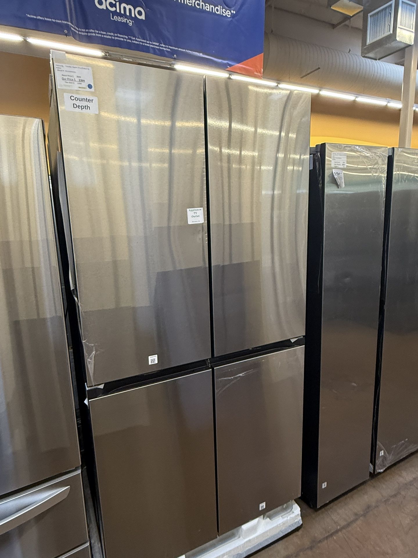 Samsung Bespoke 4 door counter depth refrigerator 