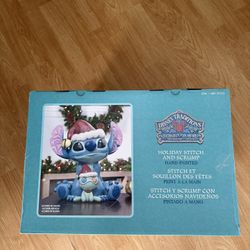 Hand Painted Holiday Stitch Christmas Decoration