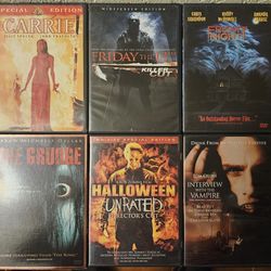 Horror Movie DVD Collectables Lot