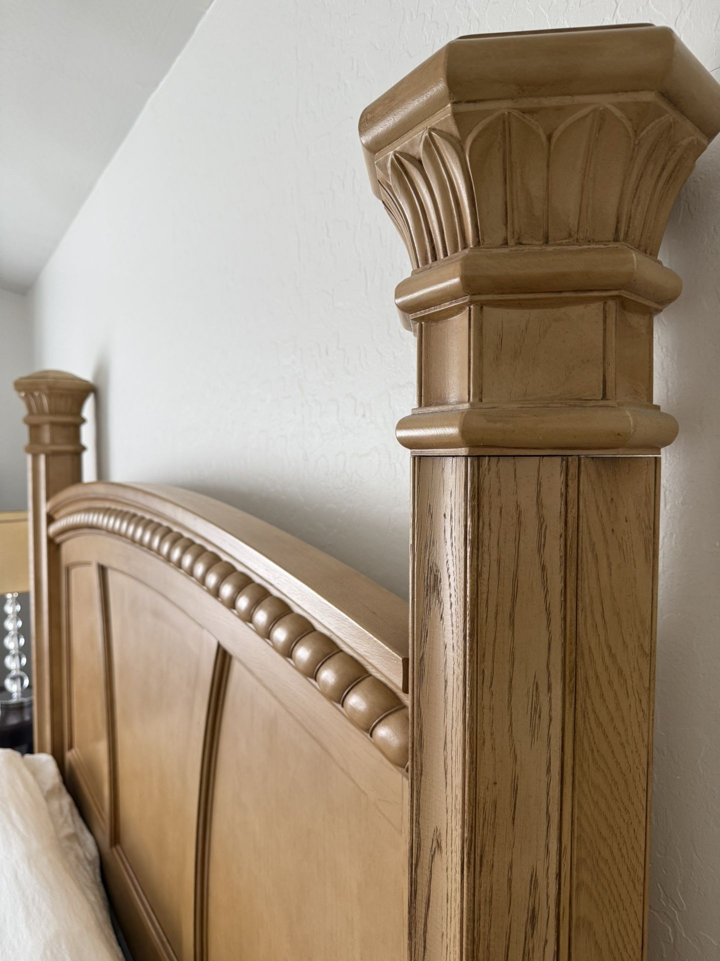 Cal King Bed & Armoire