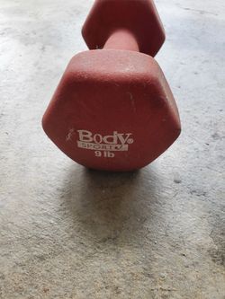 9 Lb. Dumbell Weight