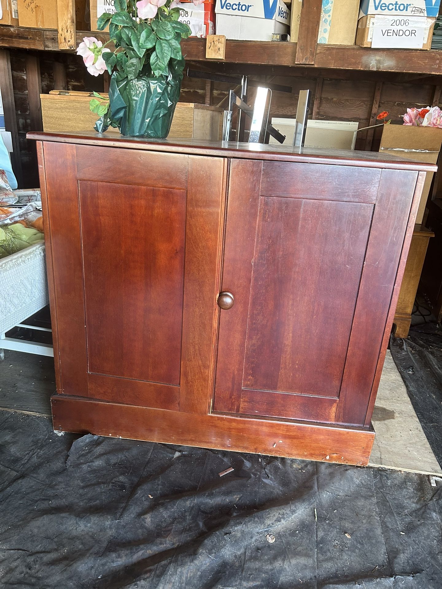 Wood Entertainment Unit