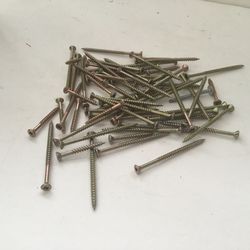 Torque Head Screws. Assorted 3” And 1 3/4” Brass . New