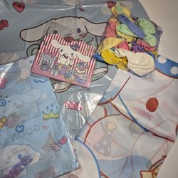 #2 Cinnamoroll Birthday Party Supplies 63 Pcs 