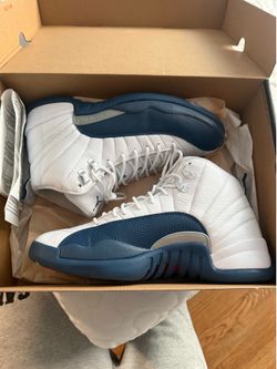 Jordan 12 retro white/french blues
