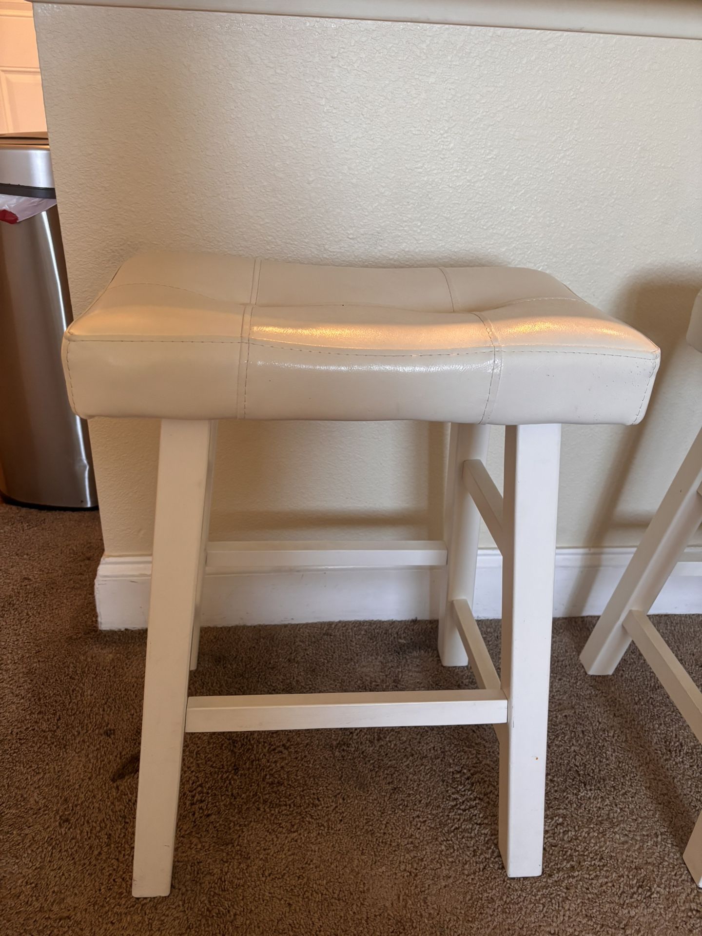White Bar Stools