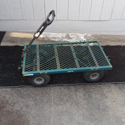 Utility Garden Cart , 4 Cu. Ft , 900 Lbs . 10 Inches Tires