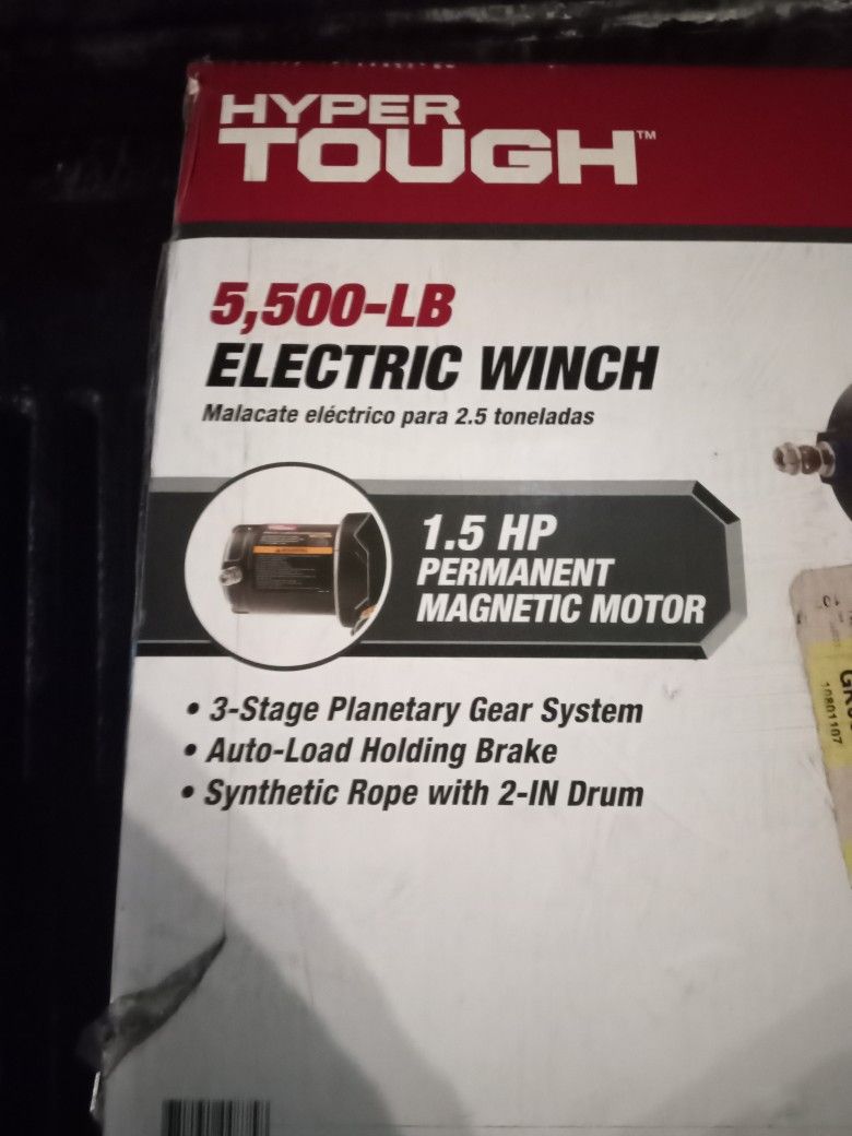 Hyper Tough Electric Winch