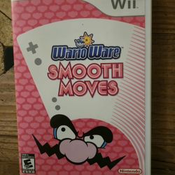 Wii WarioWare Smooth Moves game. Complete With Manual